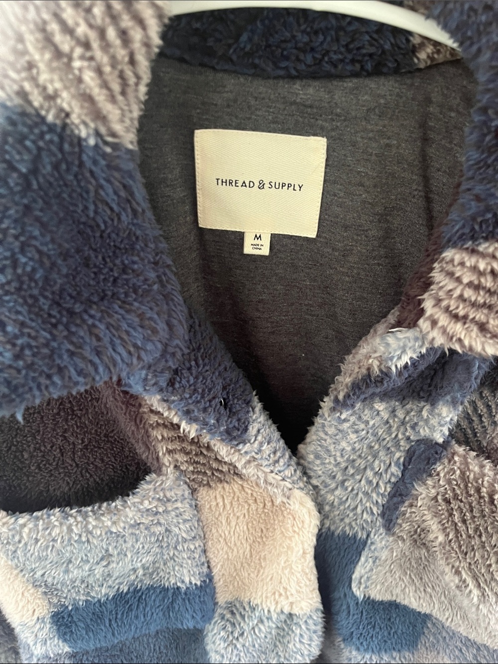 Thread & Supply Patchwork Teddy Jacket - Picture 2 of 5